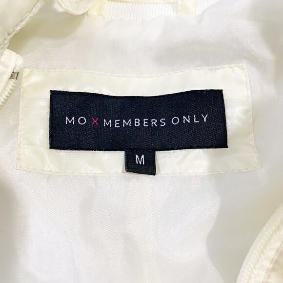 MO x Members Mark pale yellow long sleeve crop length full zipper jacket - Picture 6 of 10